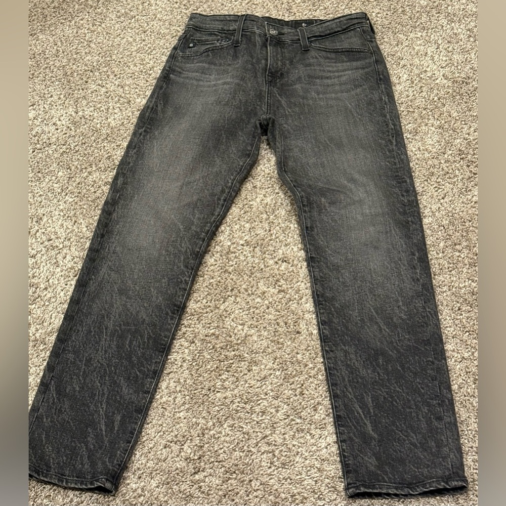 Women’s Size 25 R Gray Wash Slouchy Slim Jeans